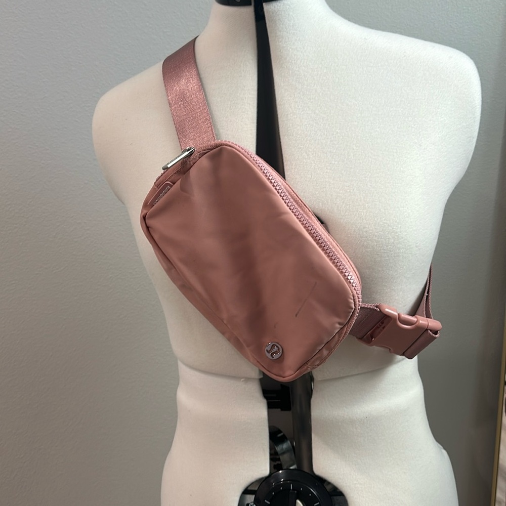 Pastel Pink Lululemon Belt Bag